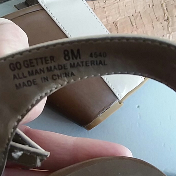 Chinese Laundry go getter taupe beige wedges - Picture 9 of 9